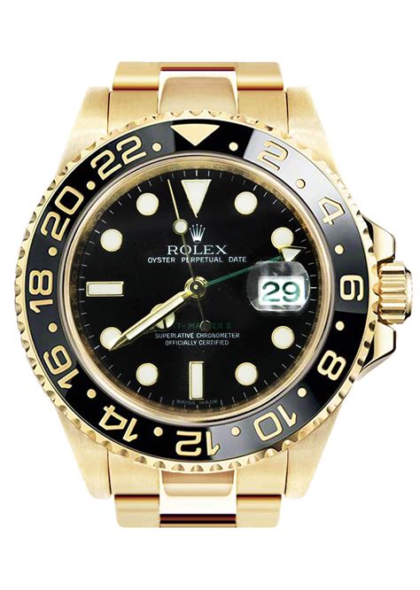 yellow gold rolex gmt|Rolex gmt master 18k gold.